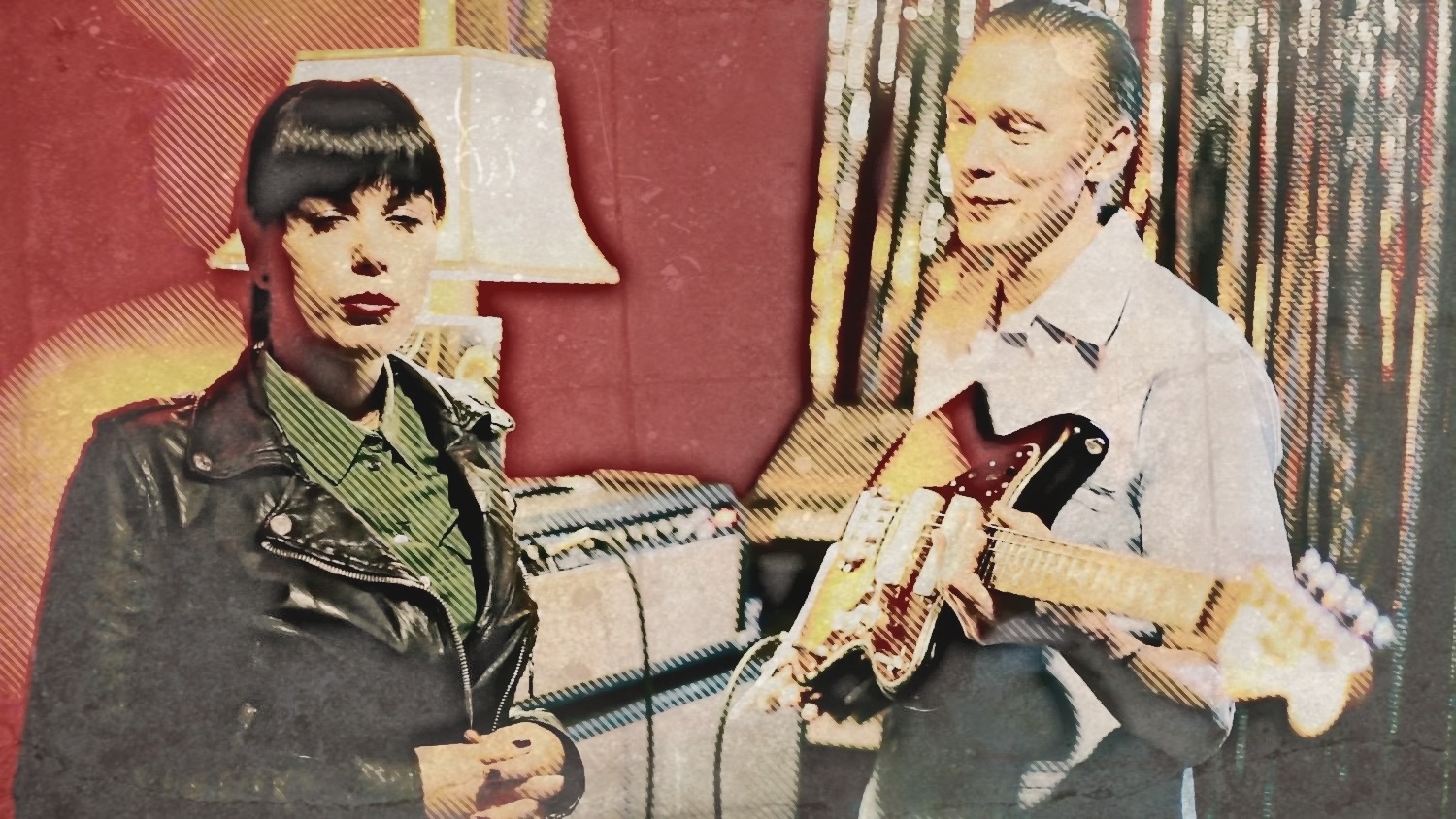 If you want suave, it’s hard to get more suave than “Blue Velvet,” and horror-surf combo <strong>Messer Chups</strong> delivers a version that’s not only suave but also quite kinetic. From the accelerated temp to the lyrical guitar line to the luscious spring reverb, it’s a welcome spin on the old croony standard. Tonight’s show was accompanied by tremedous wind and lightning, with occasional rain.